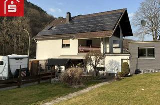 Einfamilienhaus kaufen in 57413 Finnentrop, Einfamilienhaus mit Lagerhalle in Finnentrop-Rönkhausen