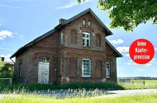 Haus kaufen in 17098 Friedland, HORN IMMOBILIEN ++ Chausseehaus in Alleinlage bei Friedland