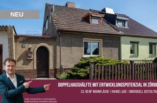 Doppelhaushälfte kaufen in Pfarrer-Reiche-Straße 12, 06780 Zörbig, Doppelhaushälfte in Zörbig – sanierungsbedürftig, ruhig gelegen, viel Potenzial