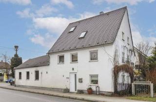 Haus kaufen in 86856 Hiltenfingen, Hiltenfingen - Gemütliches Wohnen: EFH mit Garten , inkl. Gewerbeeinheit