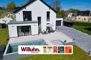 Einfamilienhaus kaufen in 04509 Wiedemar, Wiedemar - Premium-Traumhaus (2024) mit Salzwasserpool | 205 m² Wohnfläche | 2.150 m² Grundstück