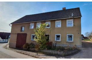 Haus kaufen in 91719 Heidenheim, Heidenheim - Wohnhaus m. ScheuneWerkstattGaragen in 91719 Heidenheim