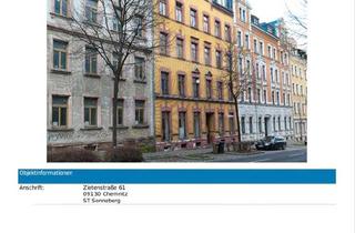 Wohnung kaufen in 09130 Chemnitz, Chemnitz - Schöne 2-Zimmer-Wohnung (58 m²) in Chemnitz zu verkaufen