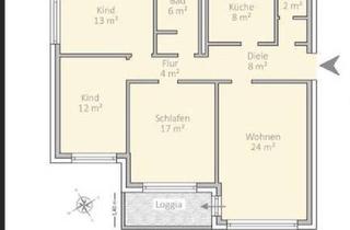 Wohnung kaufen in 33659 Bielefeld, Bielefeld - TOLLER AUSBLICK INKLUSIVE! 4-ZI.-Eigentumswohnung mit Loggia