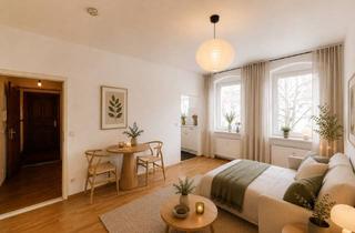 Wohnung kaufen in Matternstrasse 16, 10249 Friedrichshain, 1 Zimmer Studio im Altbau