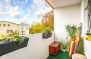 Wohnung kaufen in 63457 Hanau, Hanau-Wolfgang: Gepflegte und vermietete 3-Zimmer-Wohnung mit Süd-West Loggia und tollem Grundriss
