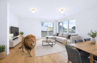 Penthouse mieten in 64404 Bickenbach, SCHWIND IMMOBILIEN - exklusives Wohnen: Penthouse mit Dachterrasse