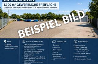 Lager mieten in Felix-Wankel-Straße, 33334 Gütersloh, Gewerblicher Lagerplatz in der Felix-Wankel-Straße