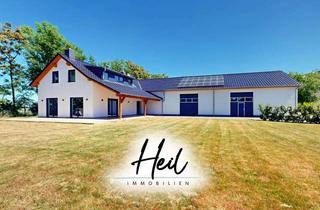 Einfamilienhaus kaufen in 04523 Kitzen, Neubau Einfamilienhaus auf 1.800 m² Grundstück | 300 m² Garagenfläche | Südterrasse