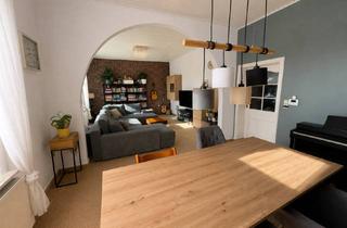 Haus mieten in 39245 Gommern, Charmante Doppelhaushälfte mit großem Grundstück, Garten und moderner Hybridheizung in Gommern