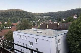 Wohnung mieten in Lindenplatz 27, 75378 Bad Liebenzell, Herrliche Aussichten... 2 Zi-Wohnung mit 2 Balkonen in Bad Liebenzell