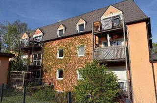 Wohnung mieten in Jägerhofstraße 111, 01445 Radebeul, Radebeul-Lindenau: Ruhige 2-Zimmer-Single-Dachwohnung mit Balkon und Bad mit Dusche