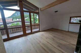 Wohnung mieten in 82487 Oberammergau, Erstbezug nach Sanierung – Großzügige 2‑Zimmer‑Wohnung in Oberammergau