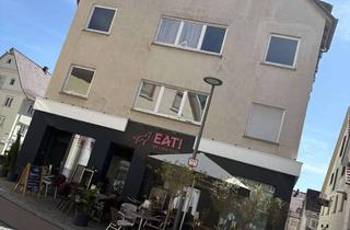 Gewerbeimmobilie kaufen in Am Ravensburger Tor, 88339 Bad Waldsee, Modernes Gastronomie Geschäft (62m²) am Ravensburger Torplatz mit 40 Terrassenplätzen