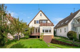 Haus kaufen in 71735 Eberdingen, Charmantes Zweifamilienhaus mit viel Potenzial, großem Garten, Garage und idyllischer Ortsrandlage