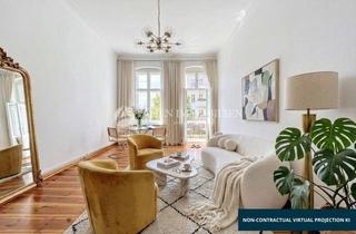 Wohnung kaufen in Kiefholzstraße 253, 12437 Berlin, Altbaucharme – 2-Zimmer-Wohnung mit Holzdielen und Balkon