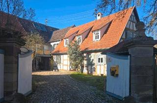 Haus kaufen in 97702 Münnerstadt, Münnerstadt - Außergewöhnliches Fachwerkanwesen - direkt vom Eigentümer