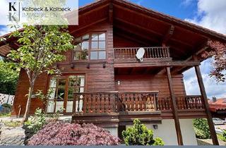 Einfamilienhaus kaufen in 94234 Viechtach, Viechtach - Gepflegtes Einfamilienhaus aus Holz mit Garage und Garten