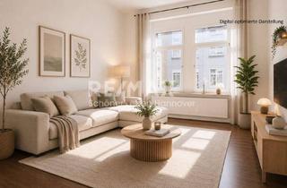 Wohnung kaufen in 30161 List, Helle Altbauwohnung mit EBK im 1. OG