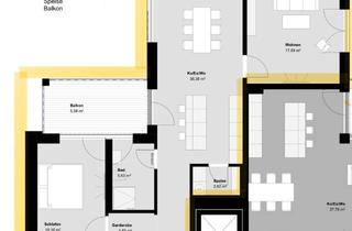 Wohnung mieten in Untere Vorstadt 12, 91275 Auerbach, Neuwertige 3-Zimmer-Wohnung mit Balkon und Küche in Auerbach in der Oberpfalz