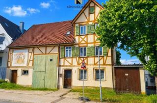 Bauernhaus kaufen in 72669 Unterensingen, PROVISIONSFREI! Bauernhaus mit riesigem Entwicklungspotenzial – ein Paradies für Macher & Visionäre!