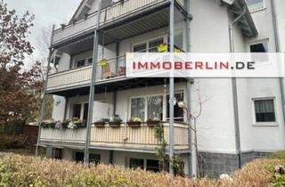 Wohnung kaufen in 14558 Nuthetal, IMMOBERLIN.DE - Adrette Dachgeschosswohnung mit Balkons + 2 Pkw-Stellplätzen in grüner Ruhiglage