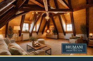 Wohnung kaufen in 79295 Sulzburg, BRUMANI | Historische Dachgeschosswohnung mit einzigartigem Charme