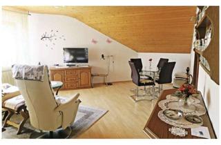 Wohnung mieten in Schleestraße, 72766 Reutlingen, Möblierte Dachgeschosswohnung mit zwei Räumen und Einbauküche in Reutlingen-Sondelfingen