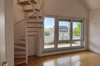 Wohnung mieten in Hartstraße 69, 82110 Germering, Charmante Dachgeschoss-Maisonettewohnung mit Galerie, zwei Balkonen und TG-Stellplatz in Germering