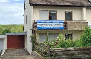 Doppelhaushälfte kaufen in 71672 Marbach, Doppelhaushälfte in Ortsrandlage mit Garten und Aussicht wartet auf nette Familie