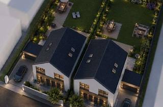 Haus kaufen in 65824 Schwalbach, LETZTE DHH FREI IN SCHWALBACH AM TAUNUS - KLARE LINIEN, OFFENES LEBEN