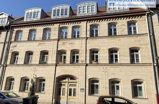 Wohnung kaufen in 90762 Fürth, Vermietete 3-Zimmer-Erdgeschosswohnung mit Terrasse im denkmalgeschützten MFH