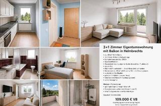 Wohnung kaufen in 95233 Helmbrechts, Helmbrechts - 3+1 Eigentumswohnung mit Balkon in Helmbrechts - Privatverkauf