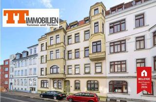 Wohnung kaufen in 26384 Heppens, TT: Charmante Altbauwohnung mit Balkon in Kurparknähe – stilvolles Wohnen mit Gründerzeitflair in Wi