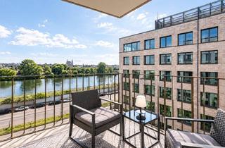 Wohnung kaufen in Mühlenstraße 20, 10243 Friedrichshain, PURE Living Berlin – Exklusive 2-Zimmer-Wohnung mit Spreeblick und zwei Westbalkonen