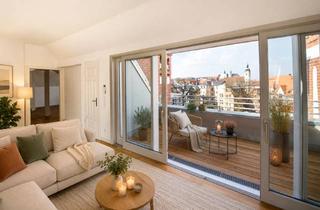 Wohnung kaufen in 99084 Altstadt, Urbaner Rückzugsort mit Charakter – exklusive Dachgeschosswohnung mit Domblick