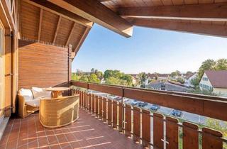 Wohnung kaufen in 82380 Peißenberg, Freistehende Dachgeschosswohnung mit überdachtem Balkon