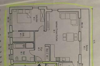 Wohnung kaufen in 76887 Bad Bergzabern, Moderne 2-Zimmer-Neubauwohnung (Baujahr 2023) mit großem Südbalkon, Aufzug, Stellplatz