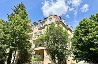 Wohnung kaufen in 01309 Striesen-Süd, * helle und sehr großzügige 3,5 - Zimmer-Wohnung in denkmalgeschützter sanierter Altbauvilla *