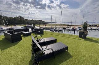 Wohnung kaufen in 14548 Schwielowsee, LUXUS Hausboot - 3 Etagen - 100m² Wohnen + 120 m² SONNENTERRASSE - Kamin, Kino, komplett individuell