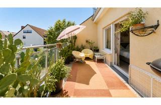 Wohnung kaufen in 69469 Weinheim, Lichtdurchflutete Zwei-Zimmerwohnung mit Dachterrasse und Wintergarten