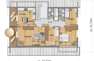 Wohnung mieten in 88512 Mengen, Modernisierte 4-Zimmer-Dachgeschosswohnung mit Balkon in Mengen