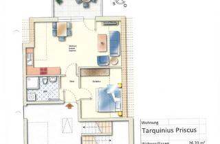 Wohnung mieten in Königsstraße, 86732 Oettingen, DG-Wohnug mit Balkon und Einbauküche in Oettingen in Bayern
