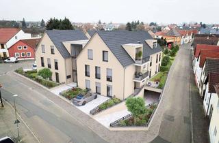 Wohnung mieten in 67454 Haßloch, Exklusive 3-Zimmer-Neubauwohnung mit Balkon, Einbauküche, TG-Stellplatz und Wallbox-Option