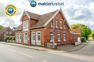 Haus kaufen in 26553 Dornum, Historisches Wohnhaus von 1905 – Ein Schmuckstück mit Charme, Geschichte und Potenzial