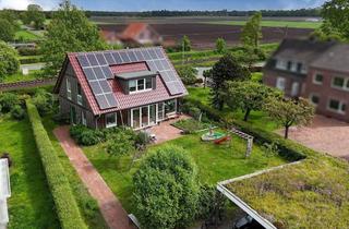 Einfamilienhaus kaufen in 26845 Nortmoor, Nachhaltig wohnen in Nortmoor: KfW 40+ Einfamilienhaus mit Photovoltaik & Erdwärme