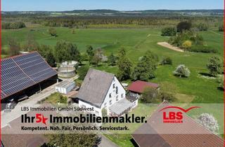 Haus kaufen in 88356 Ostrach, Zum Verlieben! Großer Garten, viel Platz, Ausbaupotenzial, Tierhaltung möglich!