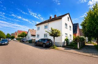 Haus kaufen in Ebertstraße 25, 76351 Linkenheim-Hochstetten, Attraktives Anlageobjekt mit Vollvermietungspotenzial
