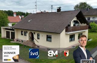 Haus kaufen in 89344 Aislingen, Familienfreundliches Zweifamilienhaus in Aislingen – viel Platz auf zwei Etagen