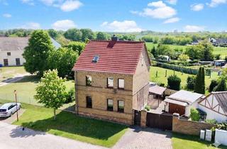 Einfamilienhaus kaufen in Dorfstraße, 06766 Bitterfeld-Wolfen, Viel Platz für Familie, Hobby & Handwerk | Einfamilienhaus mit Nebengelass und Garten